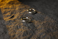 Halo 圓弧圈耳環 — 925純銀男士耳環 | Luomo Silver Jewelry