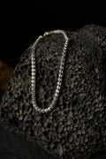 Prism 方盒手鏈 — 925純銀男士手環 | Luomo Silver Jewelry